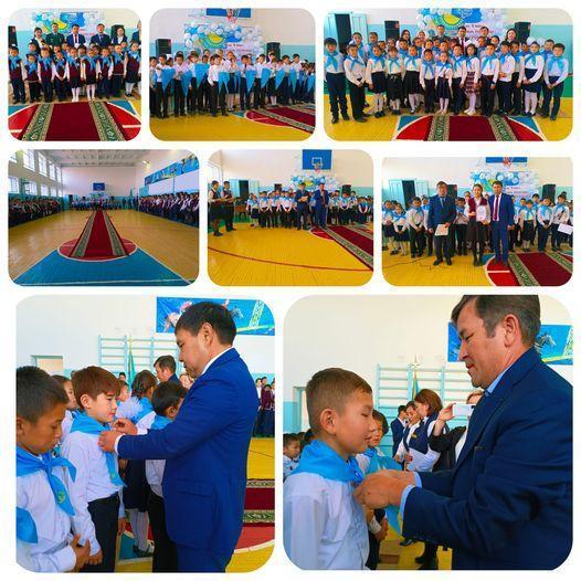Республикалық бірыңғай балалар мен жасөспірімдер ұйымына қабылдау